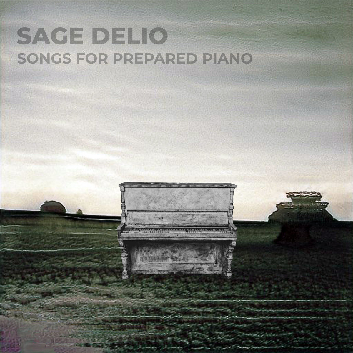 Sage Delio's 'Songs For Prepared Piano' Album Cover